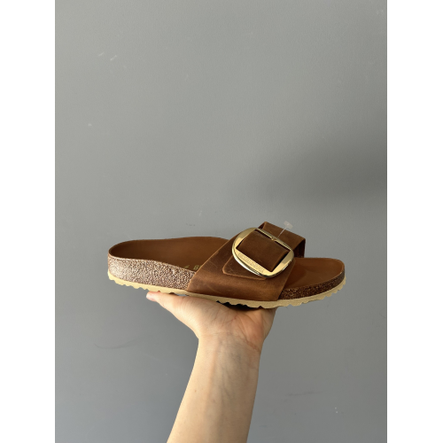 BIRKENSTOCK MADRID BIG BUCKLE COGNAC 1006525