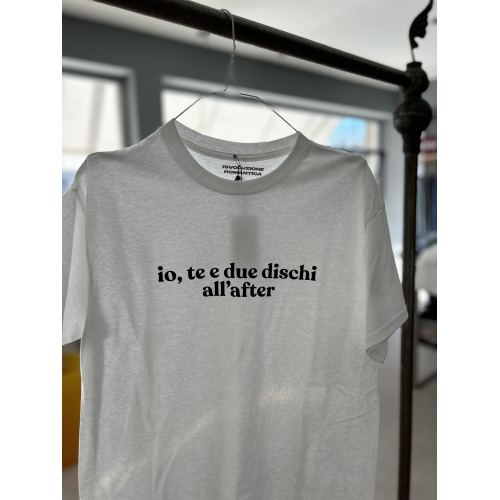 T-SHIRT DUE DISCHI RIVOLUZIONE ROMANTICA