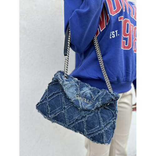 BORSA TRACOLLA IN DENIM GAELLE W00125